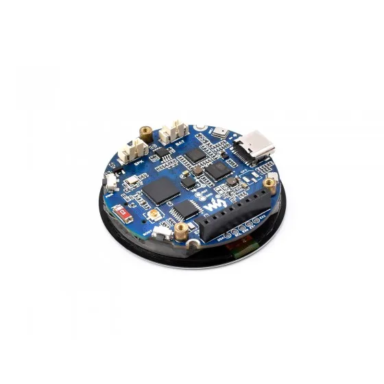 ESP32-S3 WiFi+BLE 5.0 Development Kit 1.75 Inch 466x466 AMOLED Round Screen Touch Dual Mic for Smart Wearable IoT DIY Project