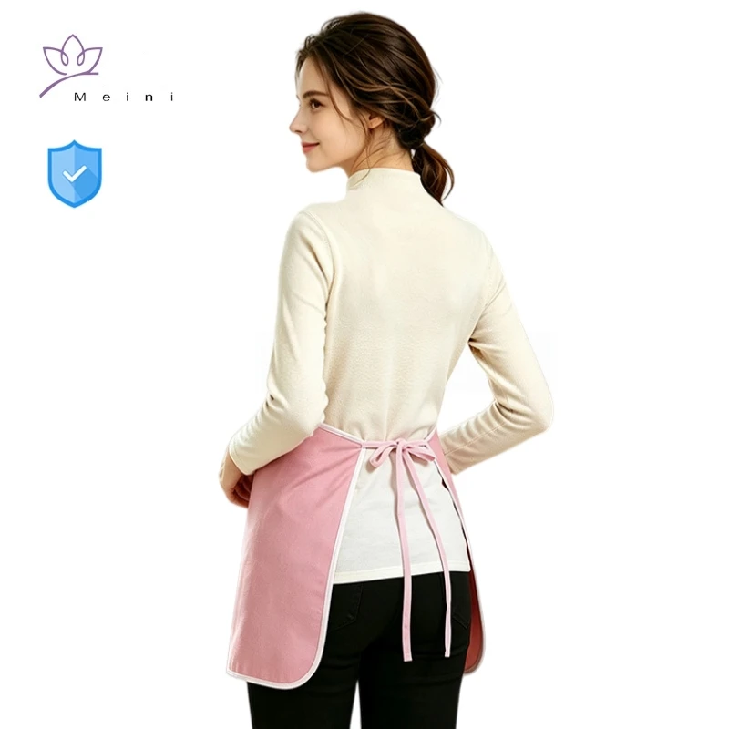 Double Layer Anti-radiation Maternity Clothing Outer Metal Fiber Lining 50% Silver Fiber Radiation Protection Maternity Apron