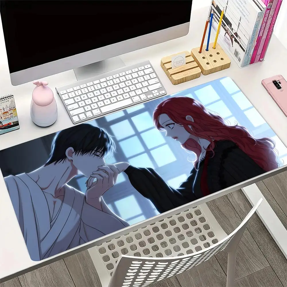 1pc anime W-worlds E-end Harem Mouse Pad Mousepad Large Gaming Mouse Pad LockEdge Thickened Keyboard Table Desk Mat