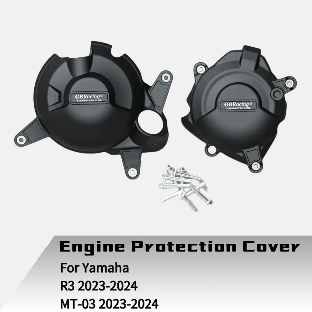 

For Yamaha R3 2023-2024 MT-03 2023-2024 Engine Protection Cover R3 2020 2024 MT-03 2023 2024 Engine Cover For GB Racing