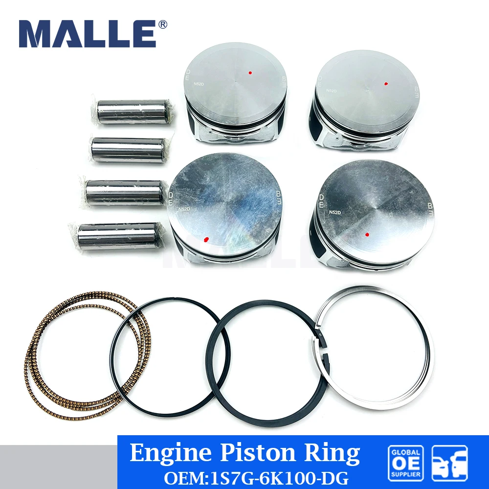 

STD Engine Piston Ring Set For Ford Mondeo 2.0 Auto Parts Car Accessories 1S7G-6K100-DG 6M51-6148-BA Automotive Piston Pin Clip