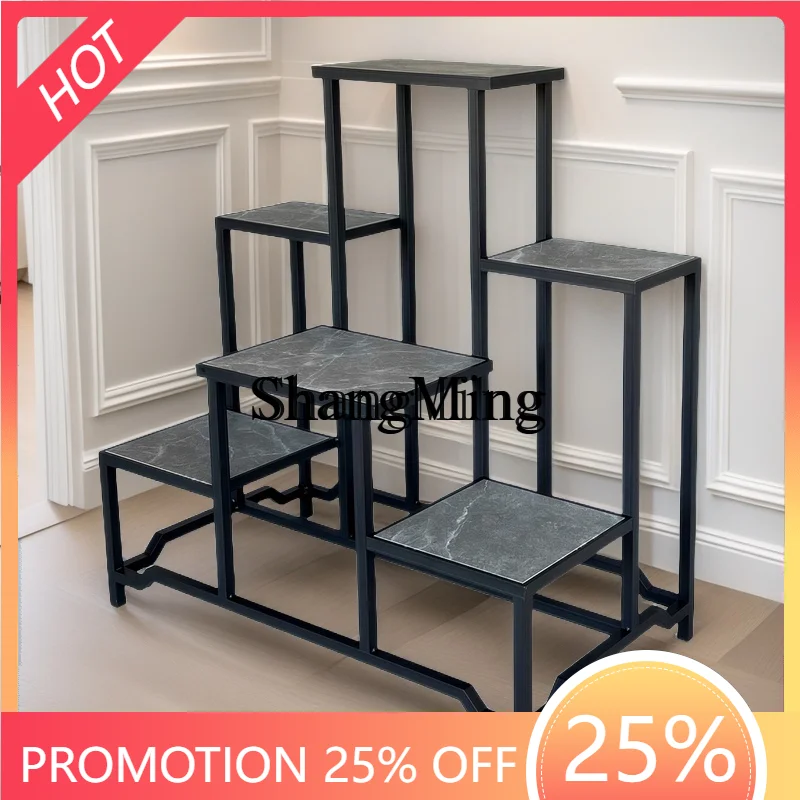 

Стильная зеленая подставка для бонсай FG, напольная подставка для растений в гостиную, уличная подставка для цветов, большая.