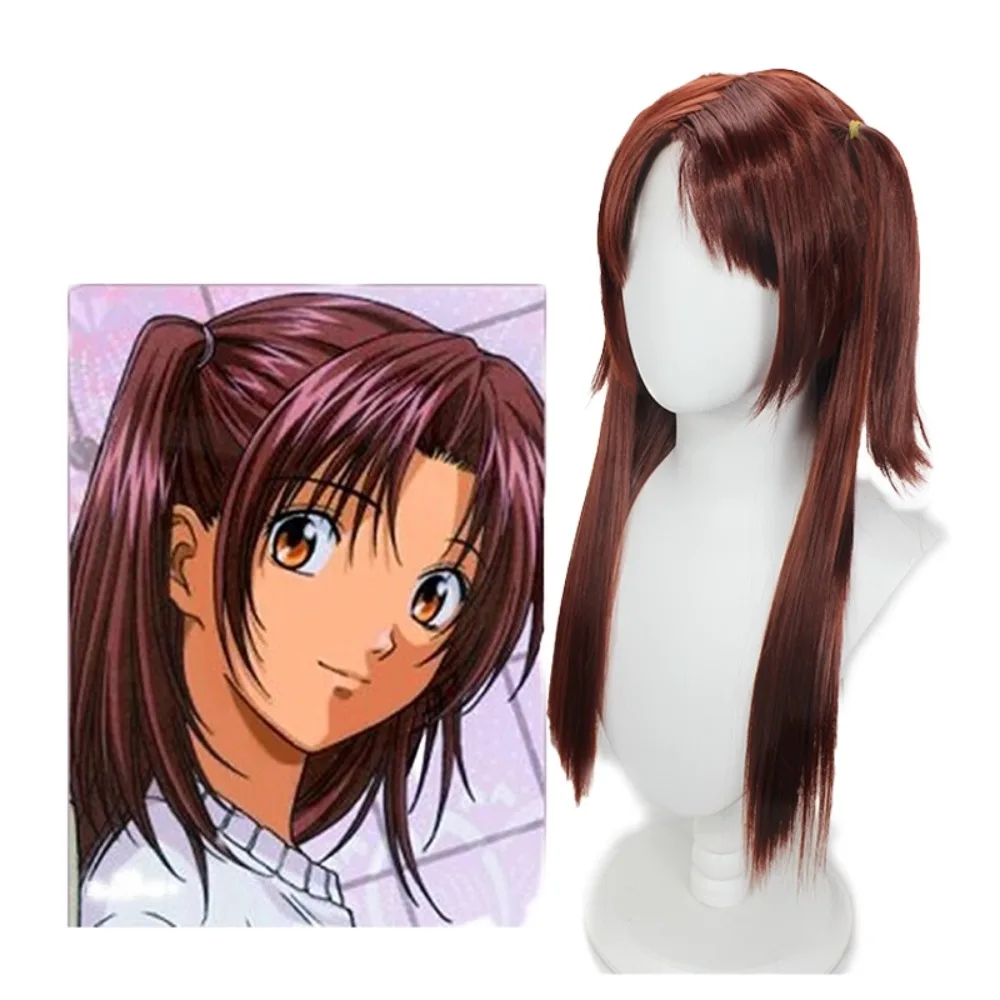 

Hikaru no Go Fujisaki Akari Медно-красный хвостик Аниме Косплей Парик