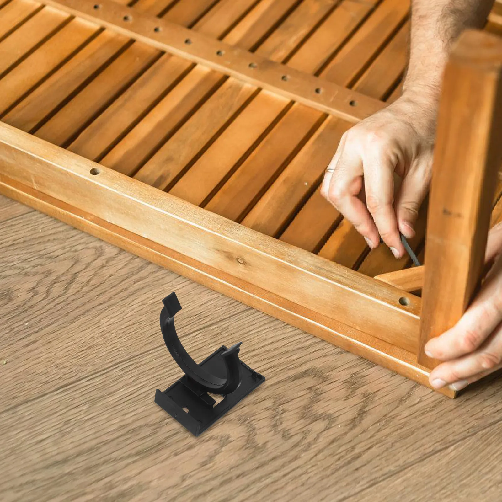 

12Sets Plastic Kitchen Leg Plinth Clips Easy Install Corner Straight Cabinet Foot Buckle Clips for Modern Kitchens