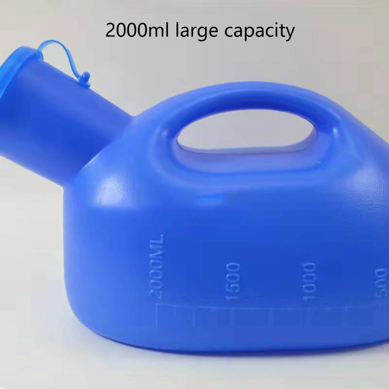 2000ml Urinal Thickened Large-capacity Car With Cover Urinal Household Elderly Children Urinal Men Bedridden