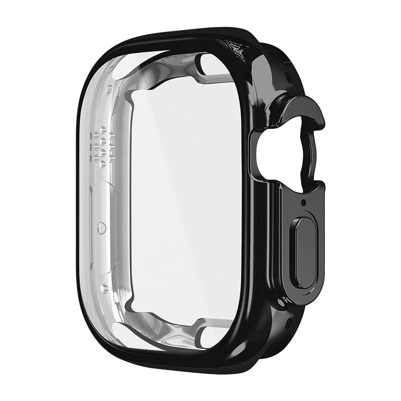 Etui ochronne na ekran do Apple Watch Ultra 49mm 45mm 44mm 41mm 40mm 38 42mm pokrywa zderzaka akcesoria iWatch 3 4 5 6 7 8 SE 9