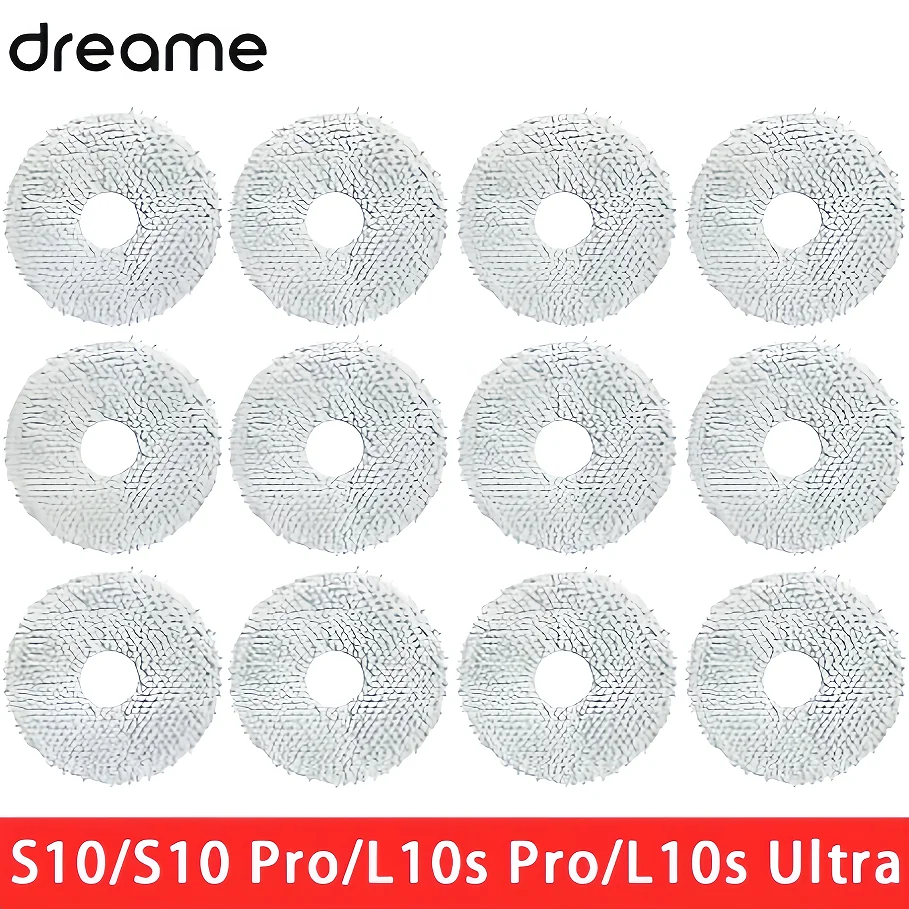 Mopping Pad For Dreame Bot L10s Pro L10s Ultra S10 / S10 Pro For Xiaomi Mijia Omni Roboter X10 + Vacuum Cleaner Accessories