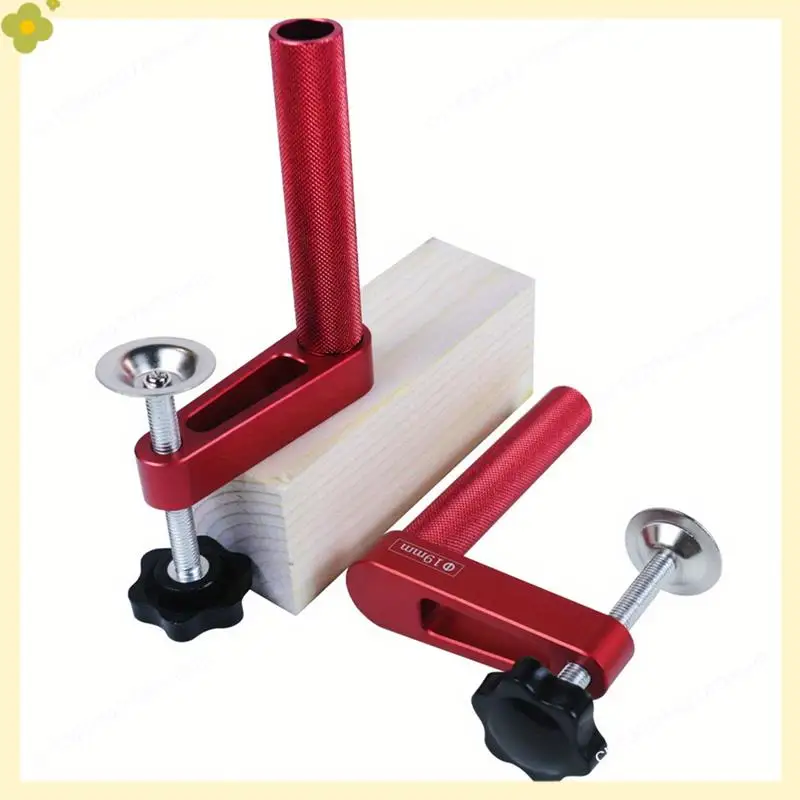 

LDHL 1Pc 19Mm Dog Hole Clamp Woodworking Benchtop Bench Dog Clamp Aluminum Alloy (3/4In And 0.79In) Fixed Clip
