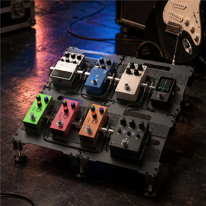 ABKV-Electric Guitar Pedals With Mortise And Tenon Joint Stand