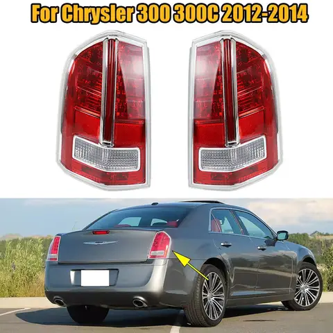 ชิ้นส่วนไฟท้ายรถยนต์สำหรับ Chrysler 300 2012 2014 2013 300C ไฟท้ายรถยนต์