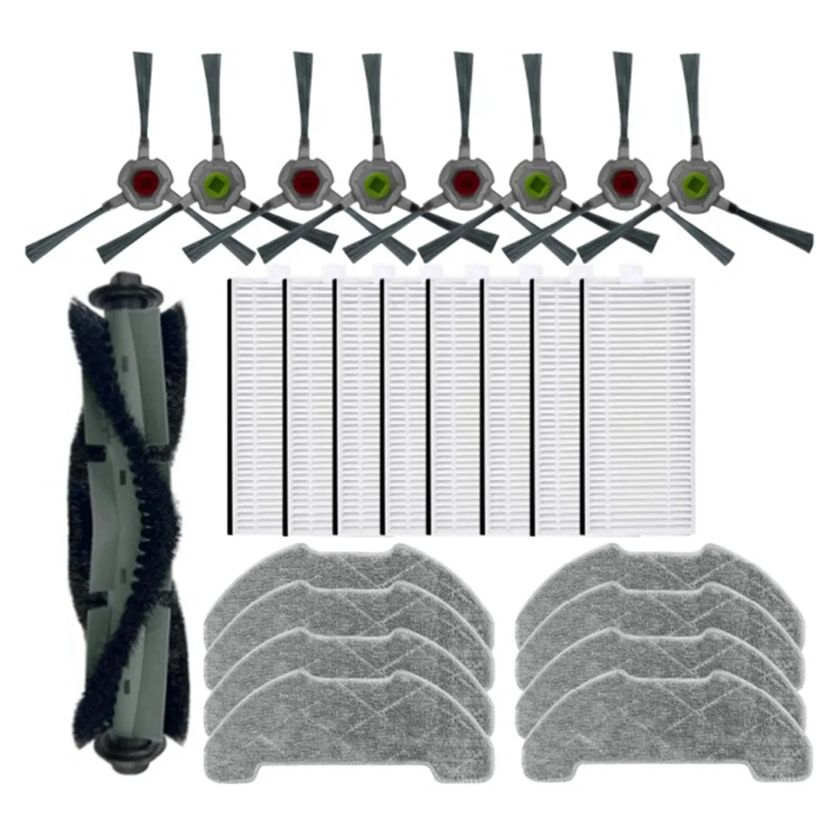 

Compatible for AIRROBO P30 Robot Vacuum Cleaner Main Side Brush Hepa Filter Accessories Repalcement Spare Parts
