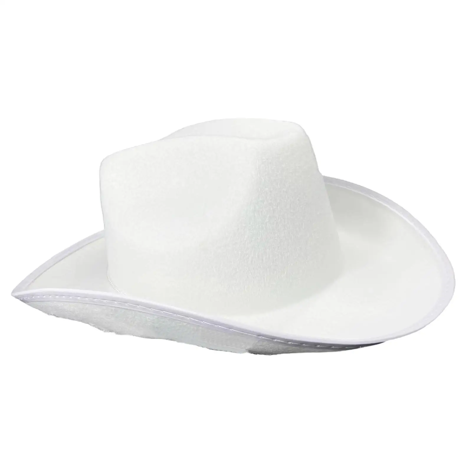 Cowboy Hat Five Pointed Stars Neck Draw String Wide Brim Cowgirl Hats for Ladies
