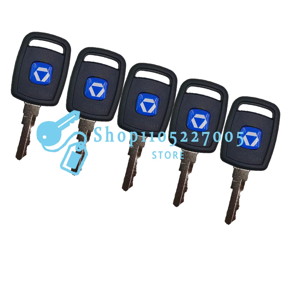 20/10/5/1 قطعة مفاتيح XCMG جديدة لـ Xugong Liugong Loader 30E 40B 50C 50CN 855 856 مفتاح قفل كهربائي