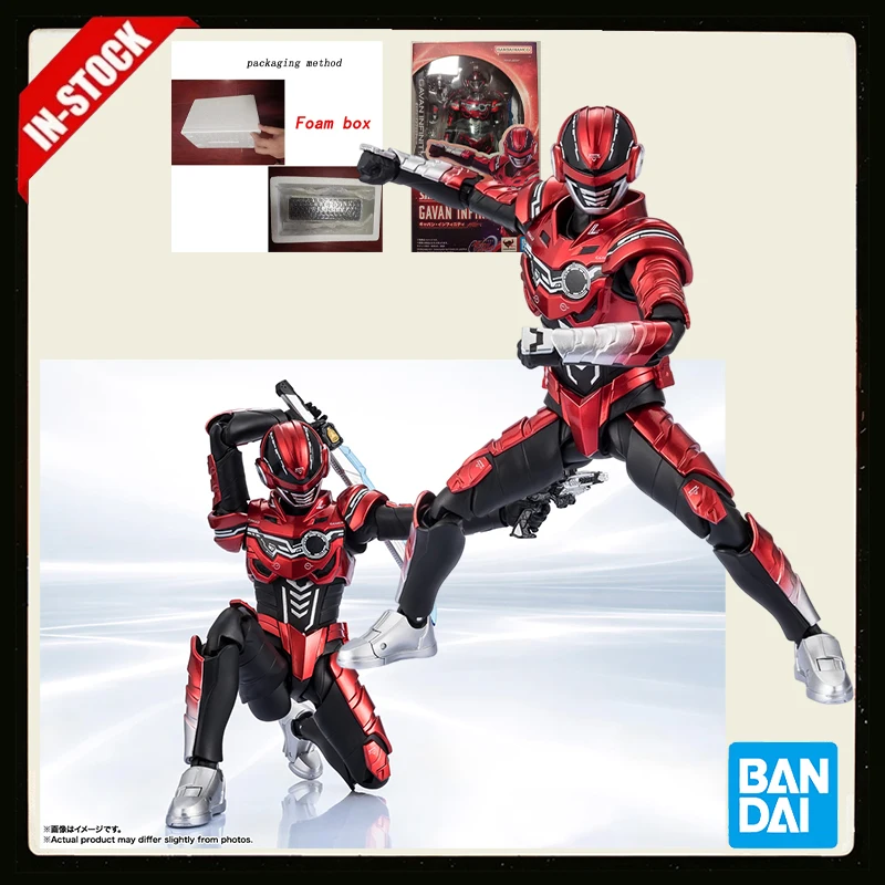 Original Bandai S.h.figuarts Gavan Infinity Space Sheriff Metal Hero Tokusatsu Action Figure Original Box