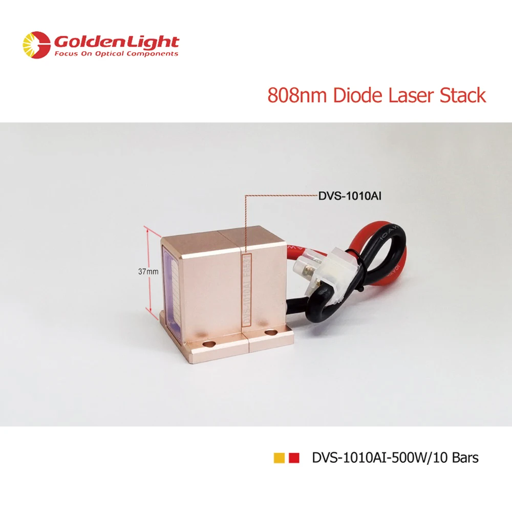 500W-DVS-1010AI / 808nm-Diode-Laser-Stack-Assemble-Coherent-Laser-Bar / For Aesthetics-laser-Hair Removal