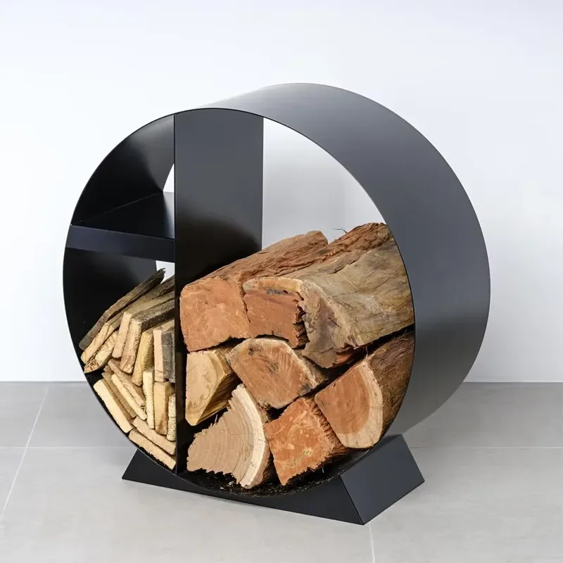 High Quality Deep Indoor and Outdoor Best Firewood Storage Log Racks for Firewood