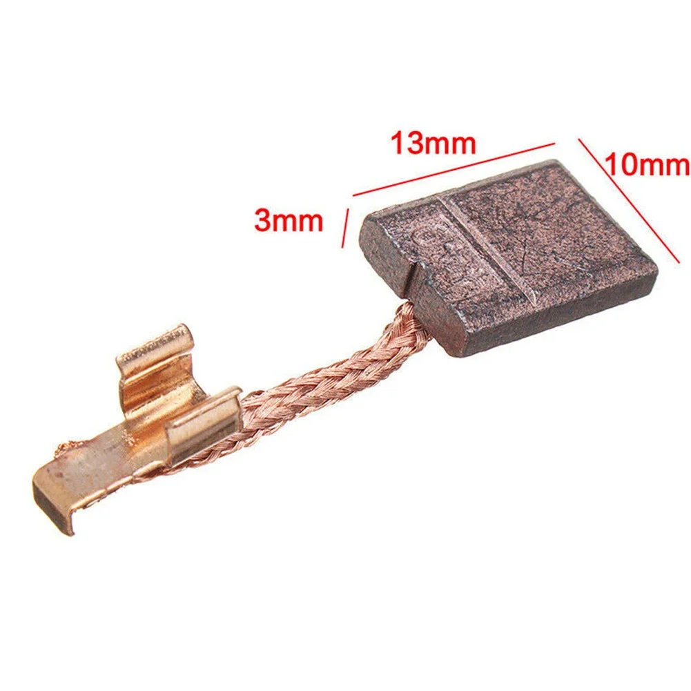 10 пар угольных моторных щеток CB440, угольные щетки для CB-436 195021 -6 194427 -5 Электроинструмент Угольные металлические угольные щетки 3*10*13 мм