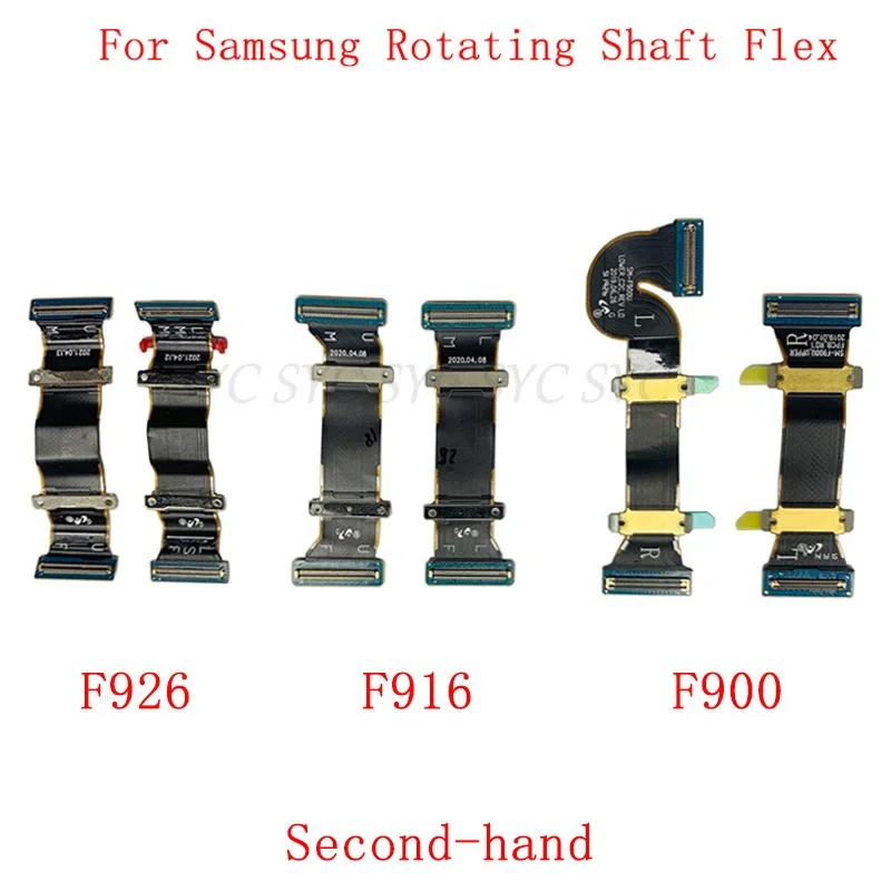 Main Board Connector LCD Flex Cable For Samsung Fold F900 Z Fold 2 5G F916 Z Fold 3 F926 Rotating Shaft Cable Repair Parts