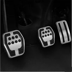 Car styling Stainless steel Pedal For Ford Focus Kuga Escape Escort C-Max CMax S-Max For Mazda 3 For LINCOLN MKC Car Accessories