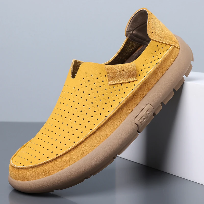 Sepatu Kasual Kulit Sapi Pria  - Men'S Shoes Quality Brands ulasan dan harga