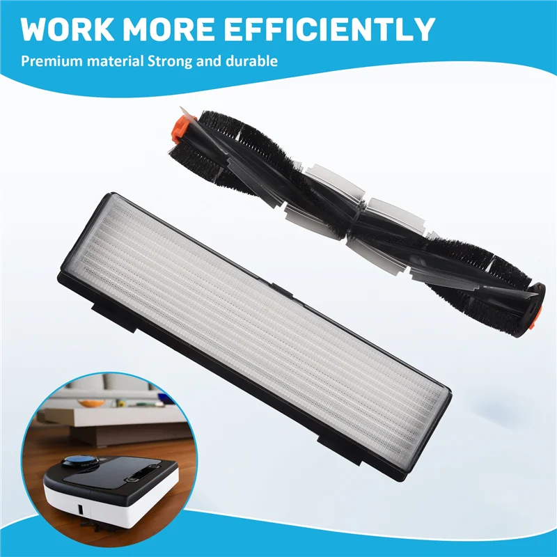 A44F-запасные части, роликовый фильтр основной щетки для Neato Botvac D85 D3 D5 D7, детали робота-пылесоса серии D