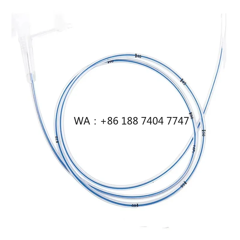 tube-d'alimentation-professionnel-en-silicone-medical-transparent-usage-hospitalier-jetable