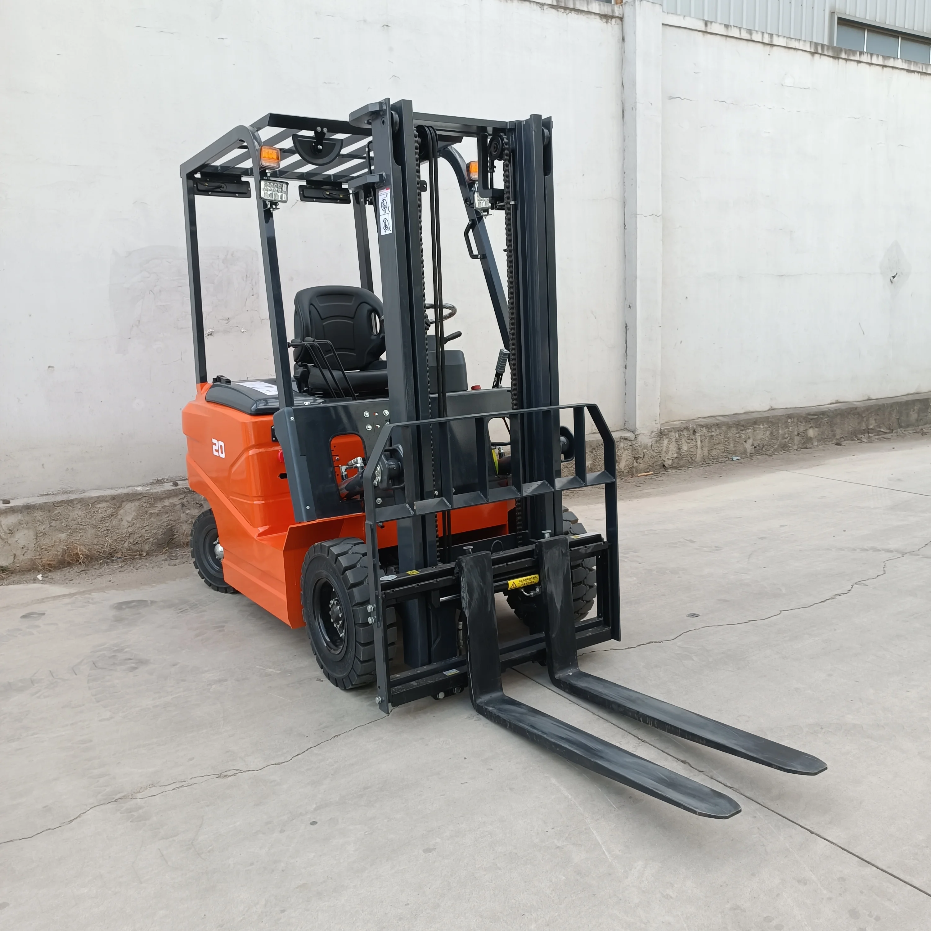 Electric Forklift Pallet Jack Stacker Battery Operated Lift Truck For Factory Warehouse Material Handling