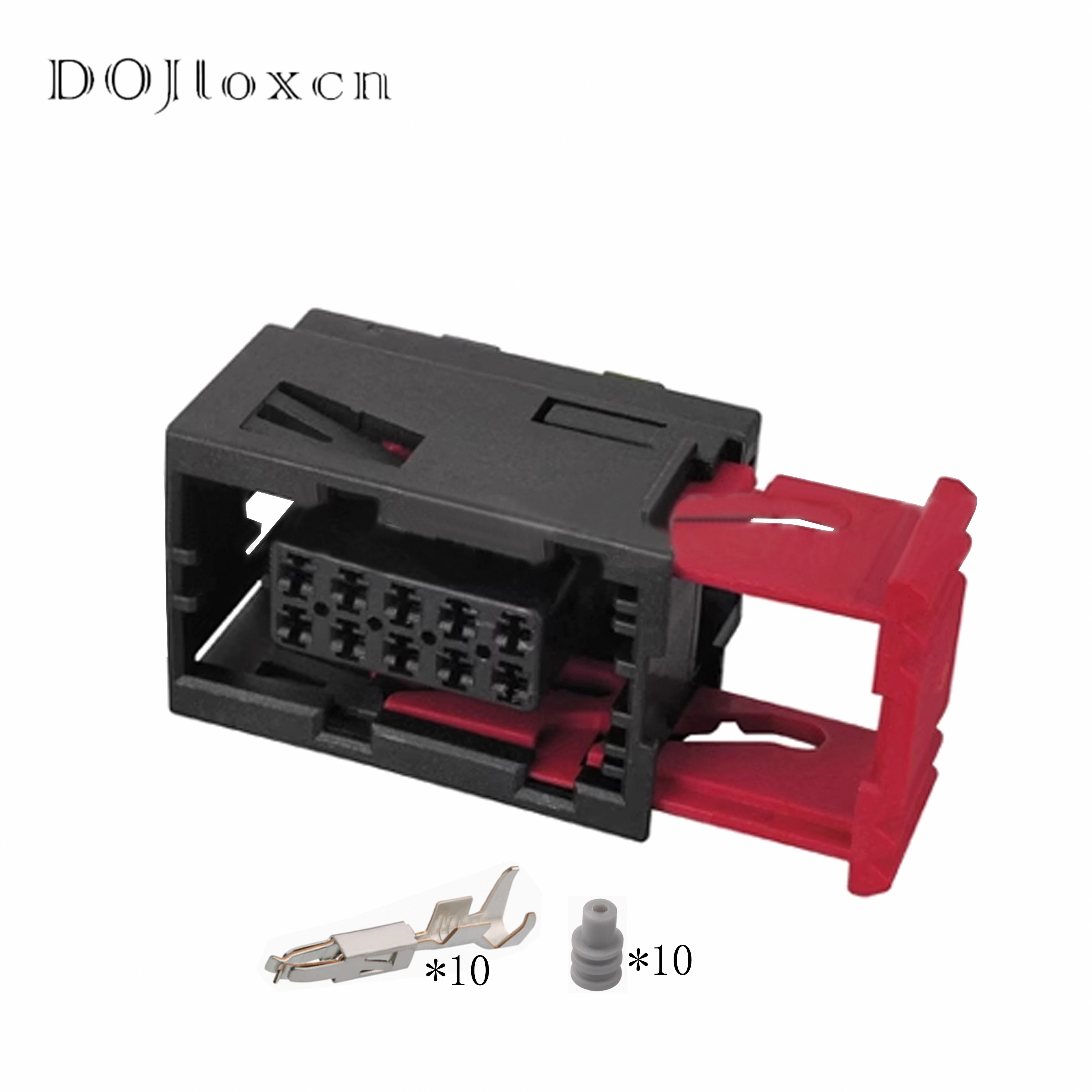 1/5/10/20/50 Sets AMP 10 Pin 1.5mm Plug Automotive  Female Waterproof Connector 1355685-1 6-1355684-1 For Buick LaCrosse Regal