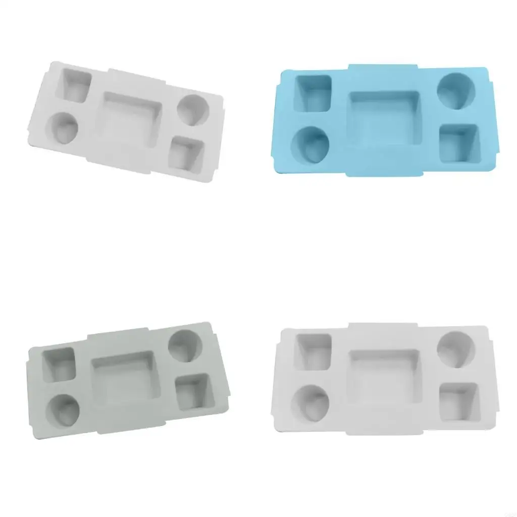 

G92C Beach Bag Snacks Serving Tray Waterproof Cup Organizers Portable Snacks Box with 5 Compartments Bag Top Phone Holder