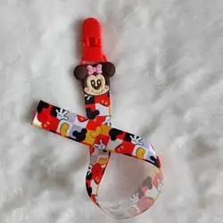 3 stücke Disney der neueste baby schnuller schnuller clip kette halter mit baby kauen spielzeug neugeborenen fütterung multi-funktion clip halter