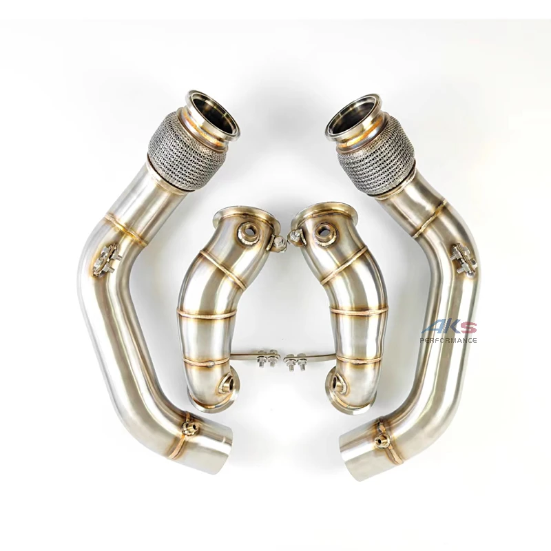 Racing Downpipe For F90 M5 F92 M8 Fatboy Downpipe