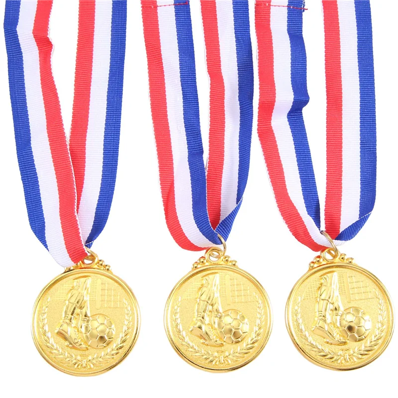

Football Cup Medal Award Medals Awards Student Party Gifts Winner Medals Gold Winner Award Medals 12 Pcs