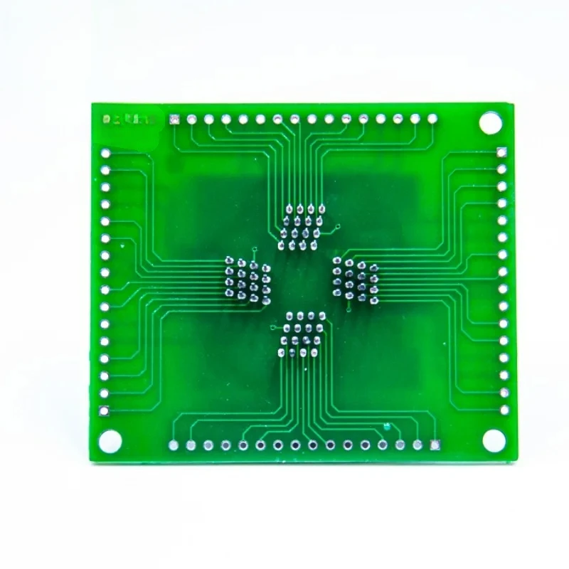 QFP64 دبوس تباعد 0.4 قاعدة اختبار الحرق IC51-0644-1972 حرق المقبس رقاقة جريئة 7X7