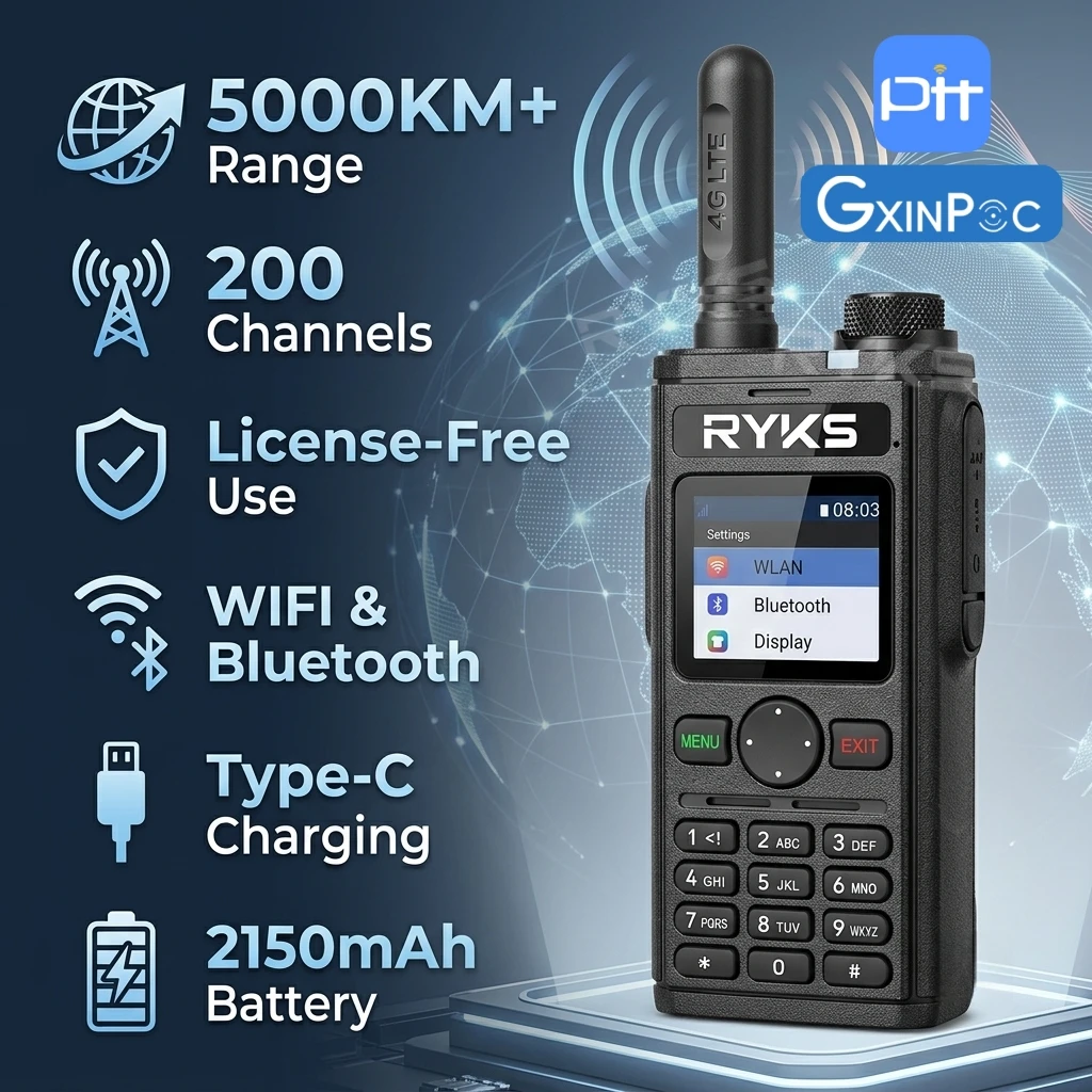 radio-bidirectionnelle-ryks-4g-poc-communication-mondiale-longue-portee-talkie-walkie-avec-systeme-android-wifi-bluetooth-pour-les-travailleurs-urbains
