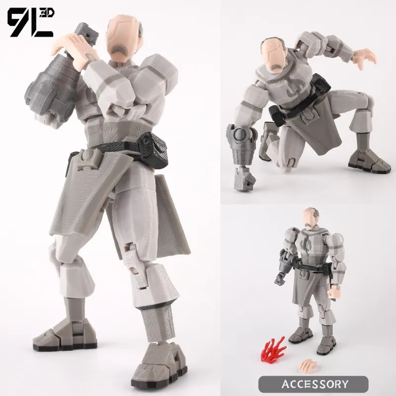 Figurine articulée imprimée 9L3D Invincible Lucky 13 Conquer Variant Color, jouet de collection d'animation avec articulations mobiles