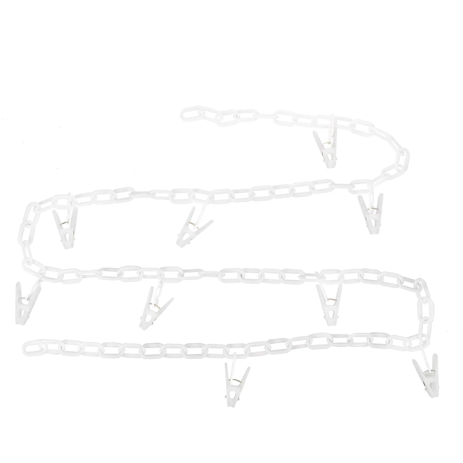 

1 Set Multipurpose Toy Chain Storage Chain with Clips for Plush Toys Hats Socks plush toy chain toy chain organizer