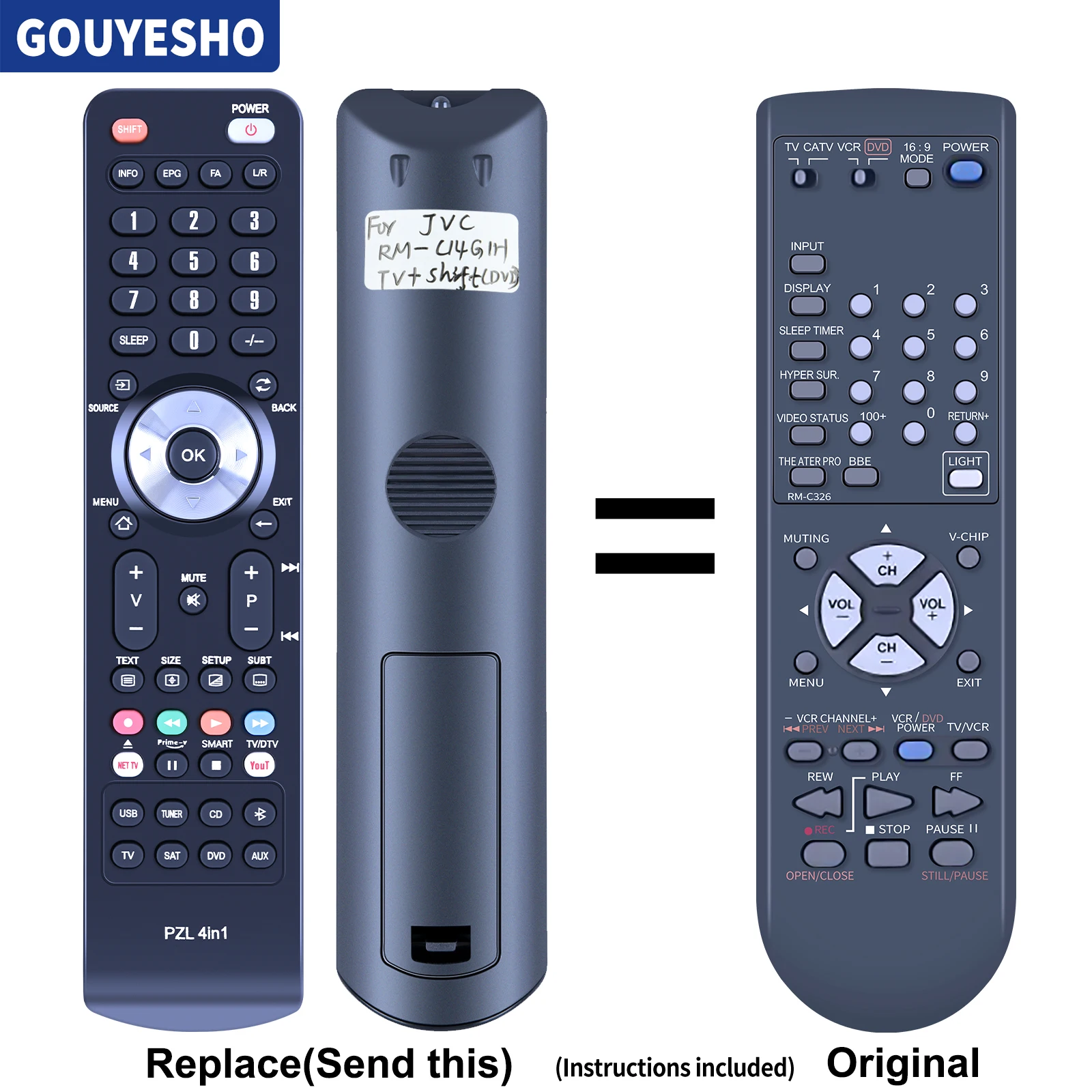 New Replace Remote …
