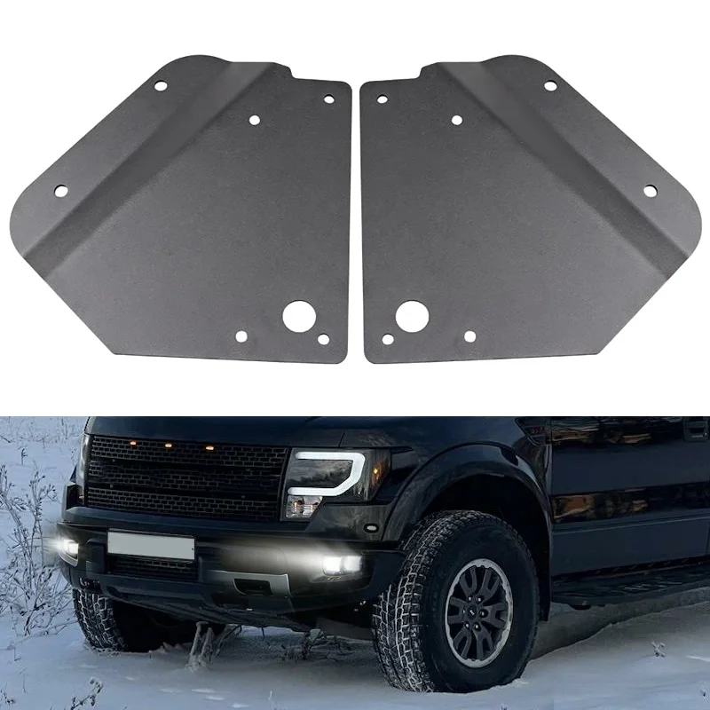 

Для Ford F150 Raptor 2010-2014 светодиодный противотуманный фонарь, нижний кронштейн для обновления бампера, двойной кронштейн для крепления противотуманных фар