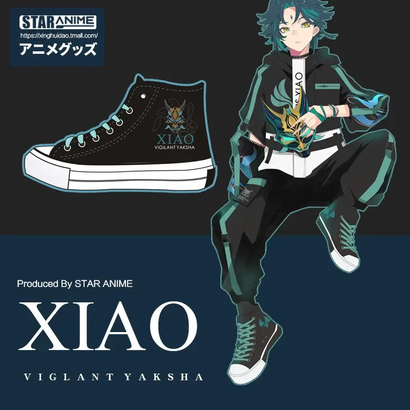 جينشين إمباكت شياو حذاء قماش النساء الرجال طالب حذاء من الجلد أحذية رياضية الخريف الشتاء عالية أعلى أحذية رياضية هدايا عيد الميلاد