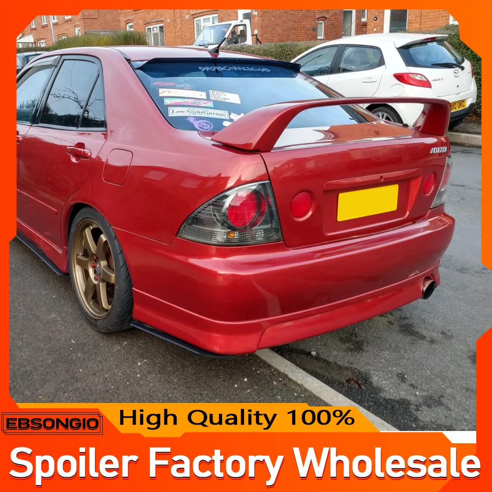 High Rise Spoiler Für 1998-2005 Lexus IS200 IS300 Toyota Altezza SXE10 Ohne Licht Hinten Stamm Lip