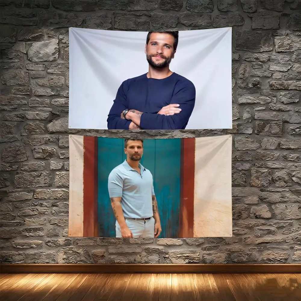 Brazilian Actor B-Bruno Gagliasso Flag Flags Tapestry Creative Pattern Photo Living Room Wall Art Party Outdoor Decor