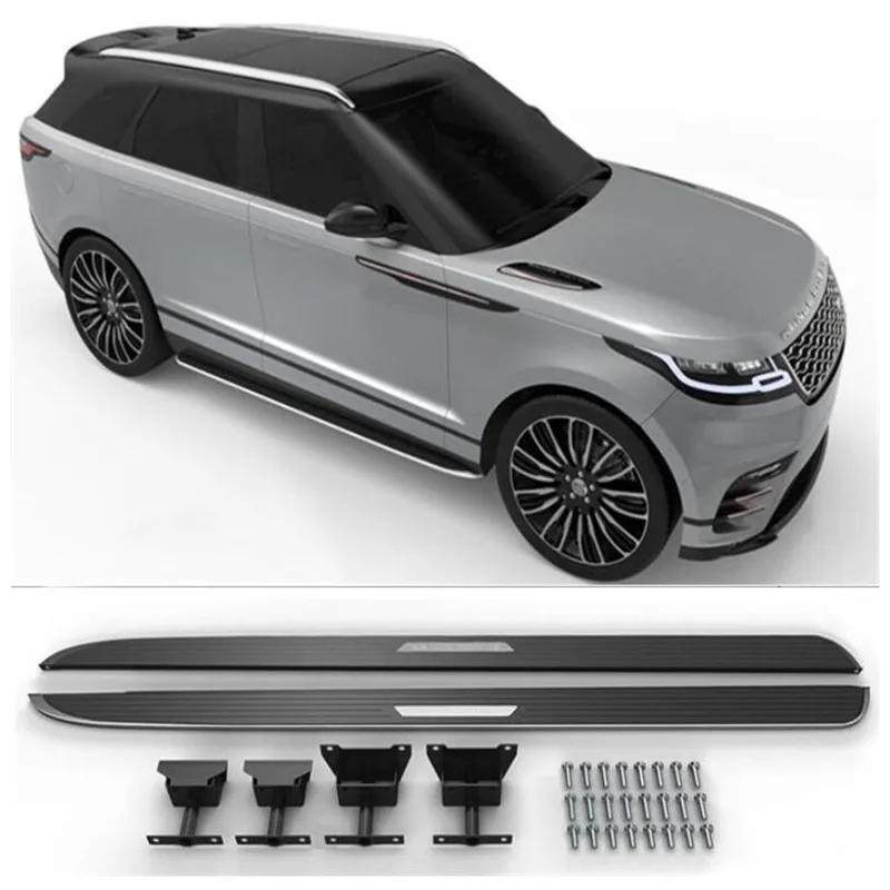 

High Quality Aluminum alloy Running Boards Side Step Bar Pedals For LAND ROVER Range Rover Velar 2017-2022