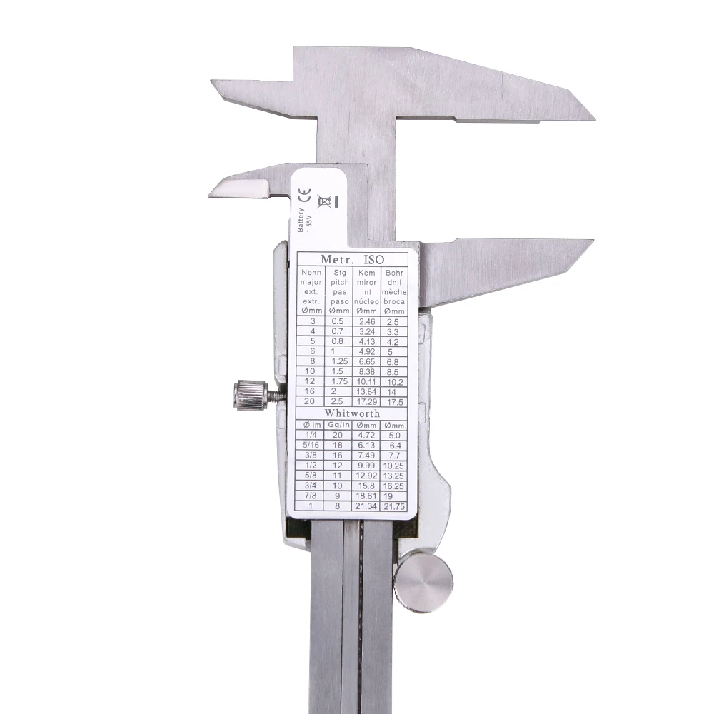 150mm Vernier Calipers Measuring Tool Stainless Steel Digital Caliper 6 inch Digital Ruler Measuring Instrument