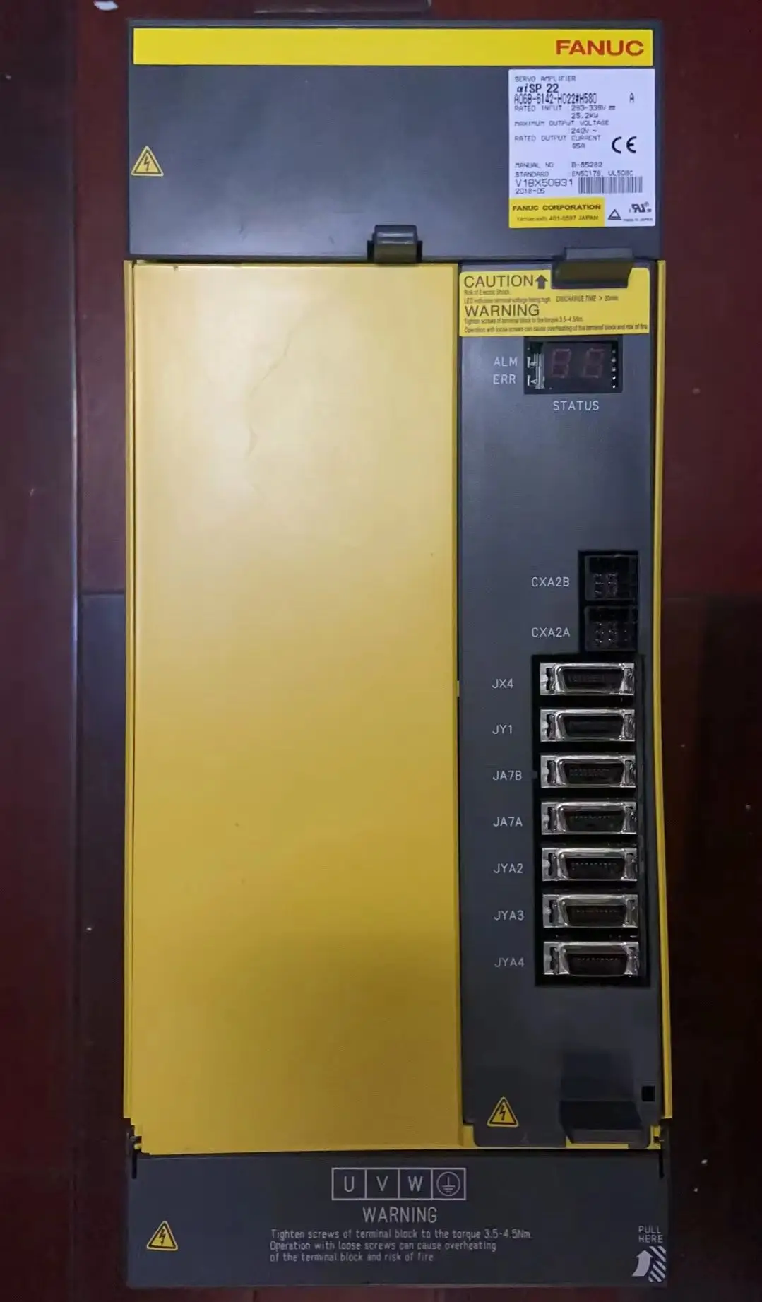 

Servo Drive А06B-6142-H022#H580 Used，А06B 6142 H022 H580，Fast shipping