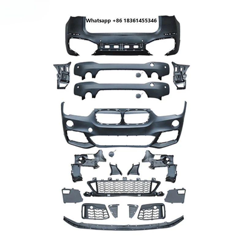 

For X1 F48 M-Tech Body Kit Surround Front Rear BumperSuitable