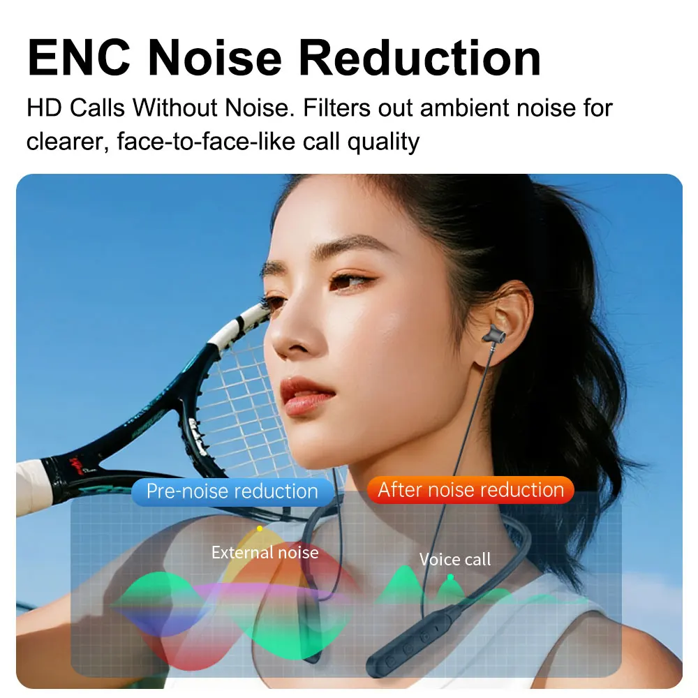 EARDECO المغناطيسي التبديل سماعات لاسلكية HIFI باس بلوتوث سماعة سماعة الحد من الضوضاء الاهتزاز عند القادمة على المكالمات