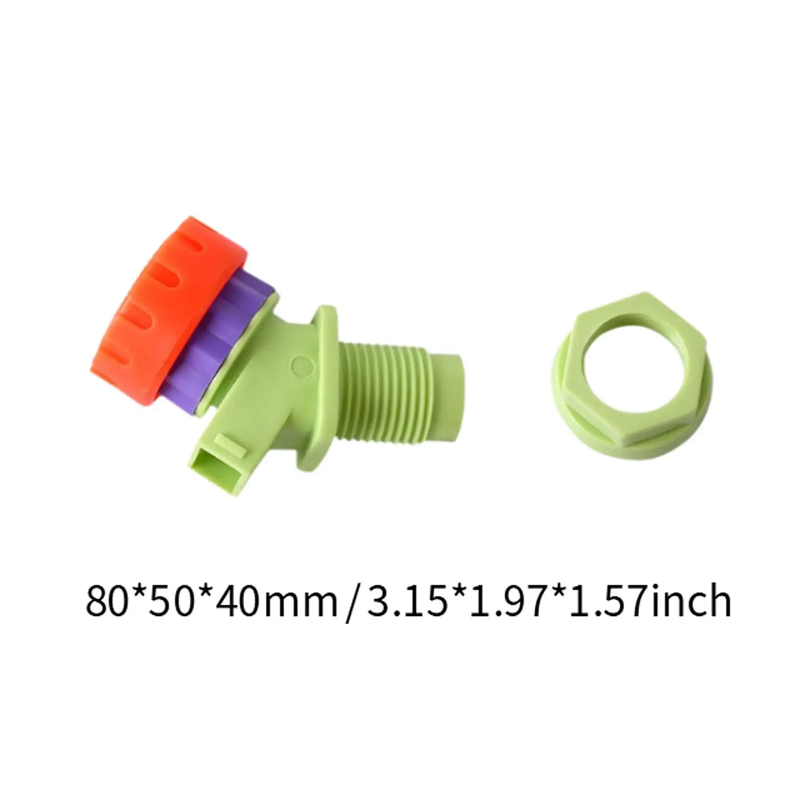 

Многоразовый сменный переключатель-насадка для водяного крана с пылезащитной заглушкой-кнопкой для ведер, бочек, кемпинга, рыбалки, бутылок для сока