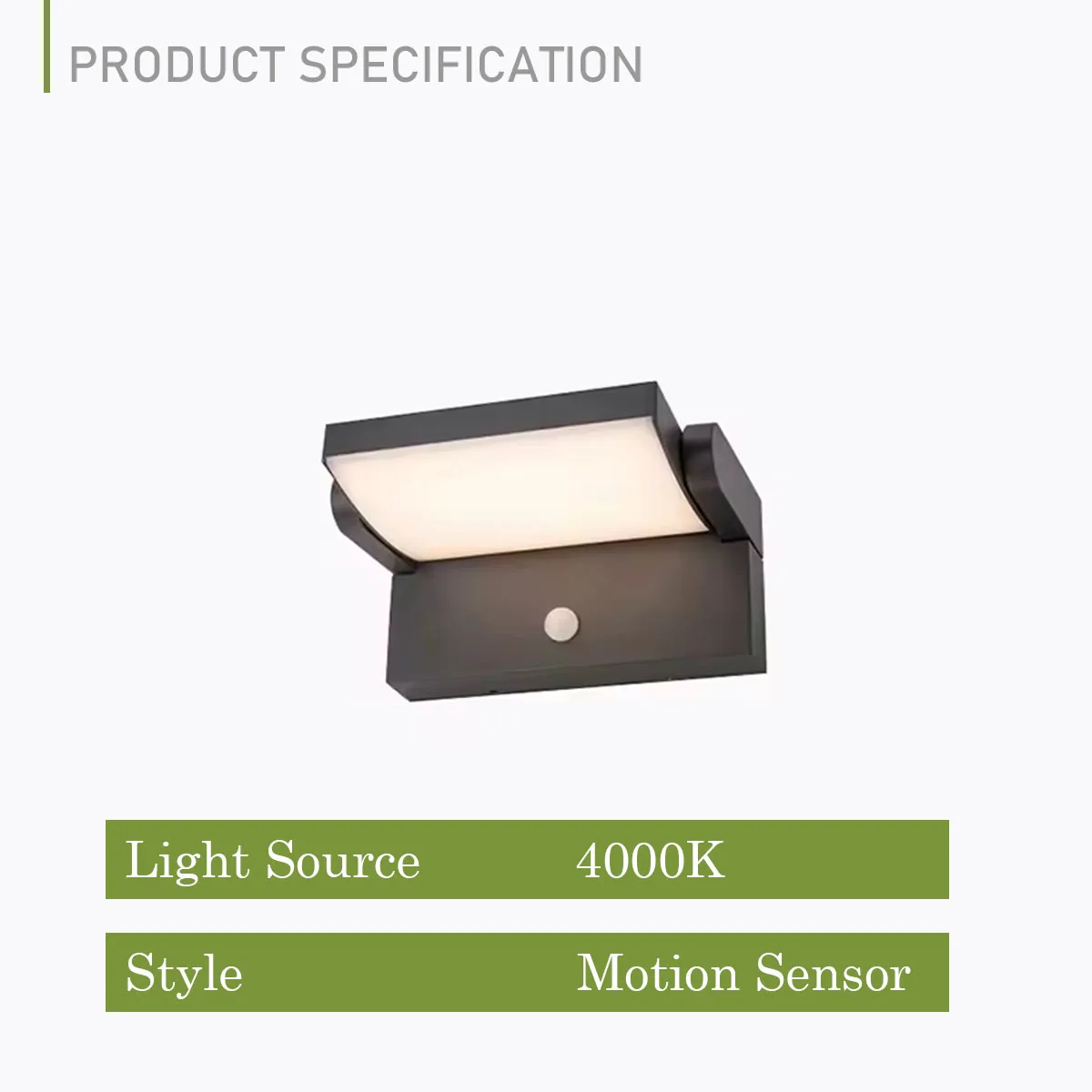 Bewegingssensor buitenwandlamp IP65 waterdichte LED veranda verlichting balkon tuin binnenplaats lampen moderne woonkamer slaapkamer licht
