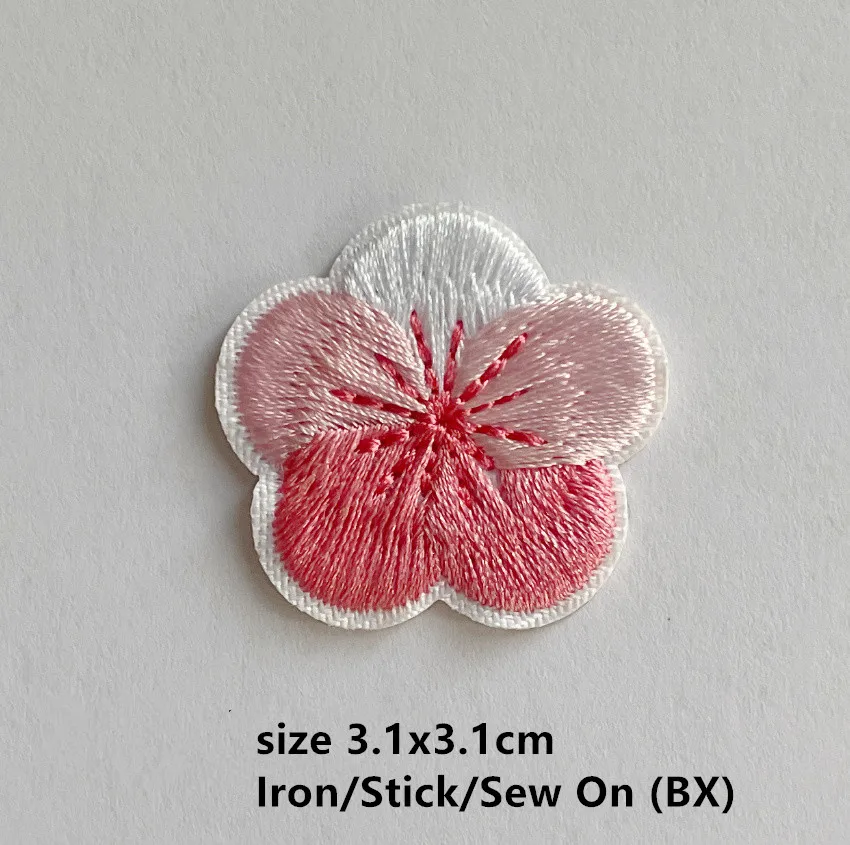10 pezzi di fiori in ferro ricamano toppe ricamate abbigliamento ricamato borsa per cappelli materiale per la riparazione di scarpe confezione regalo per telefono decorazione accessorio fai da te