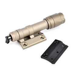 Scout Light Side Mount DD CNC Keymod M-LOK Rail SF M300 M600 Tactical Flashlight Base Mounts Hunting Accessories